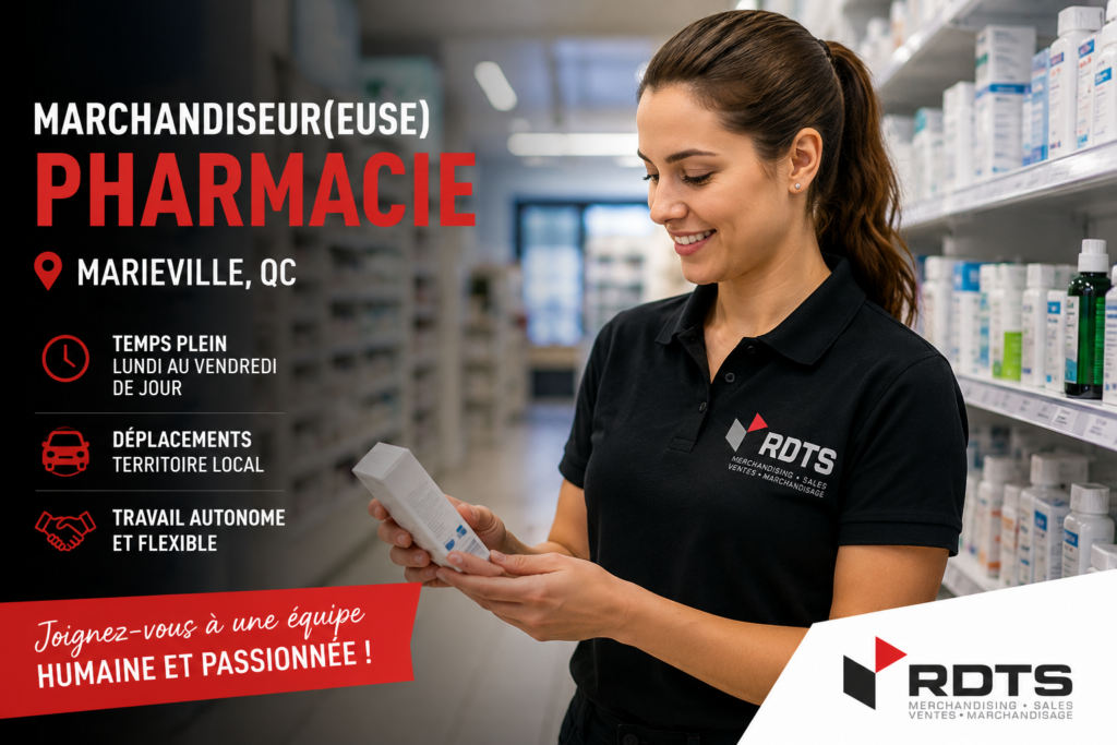 Marchandiseur(euse) - Pharmacie - Marieville, QC