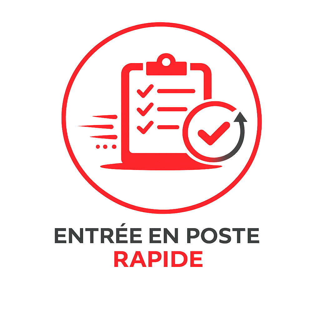 Entrée en poste rapide